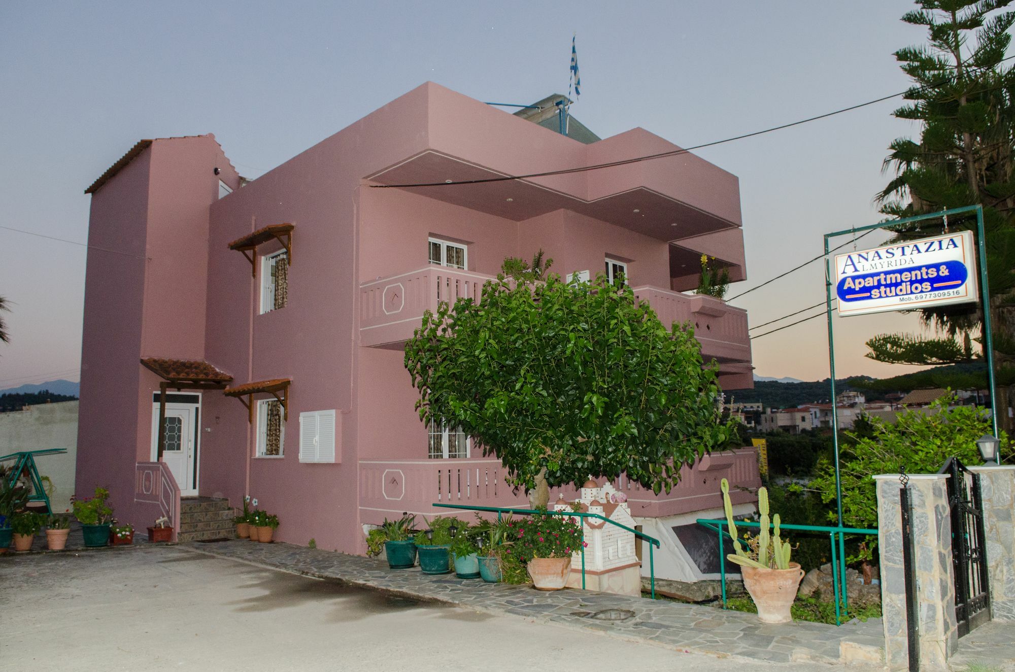 Yannis Pothoulakis Apartments Almirida Exteriör bild
